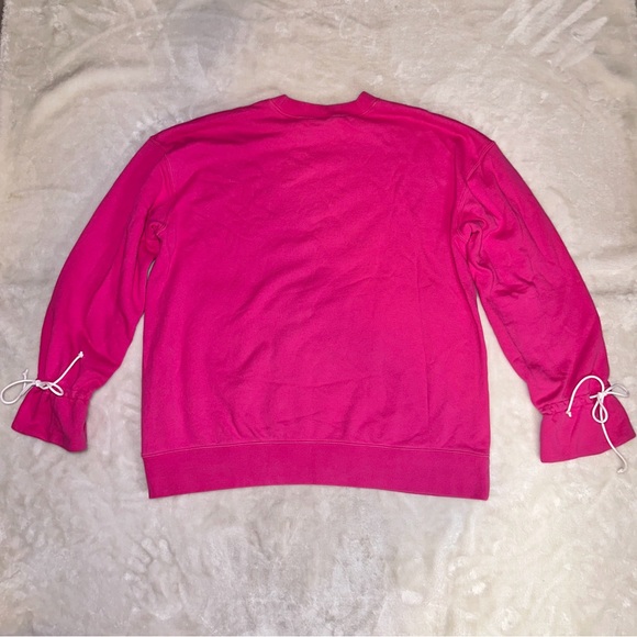 Adidas Bellista Trefoil Logo Crewneck Sweatshirt Sweater French Terry Top Size L - Picture 13 of 16